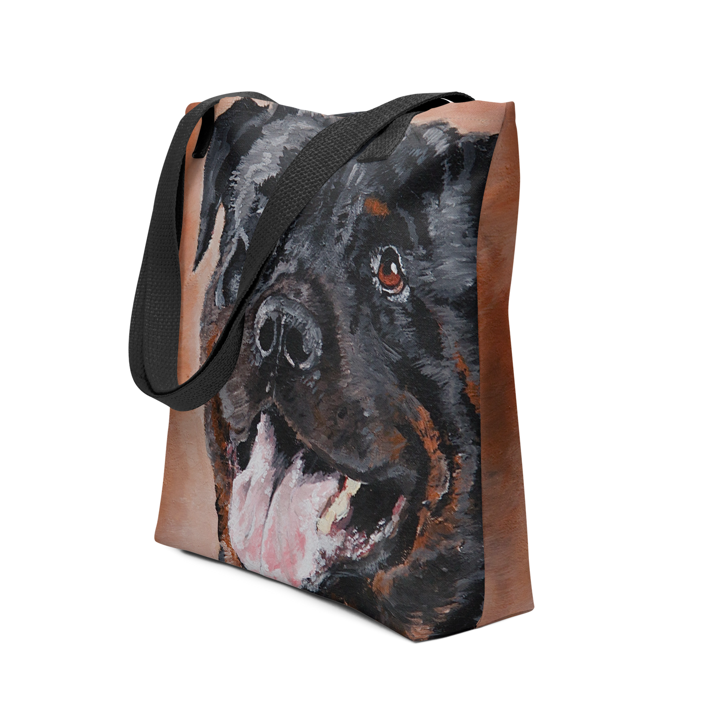 Tote bag with Rottweiler