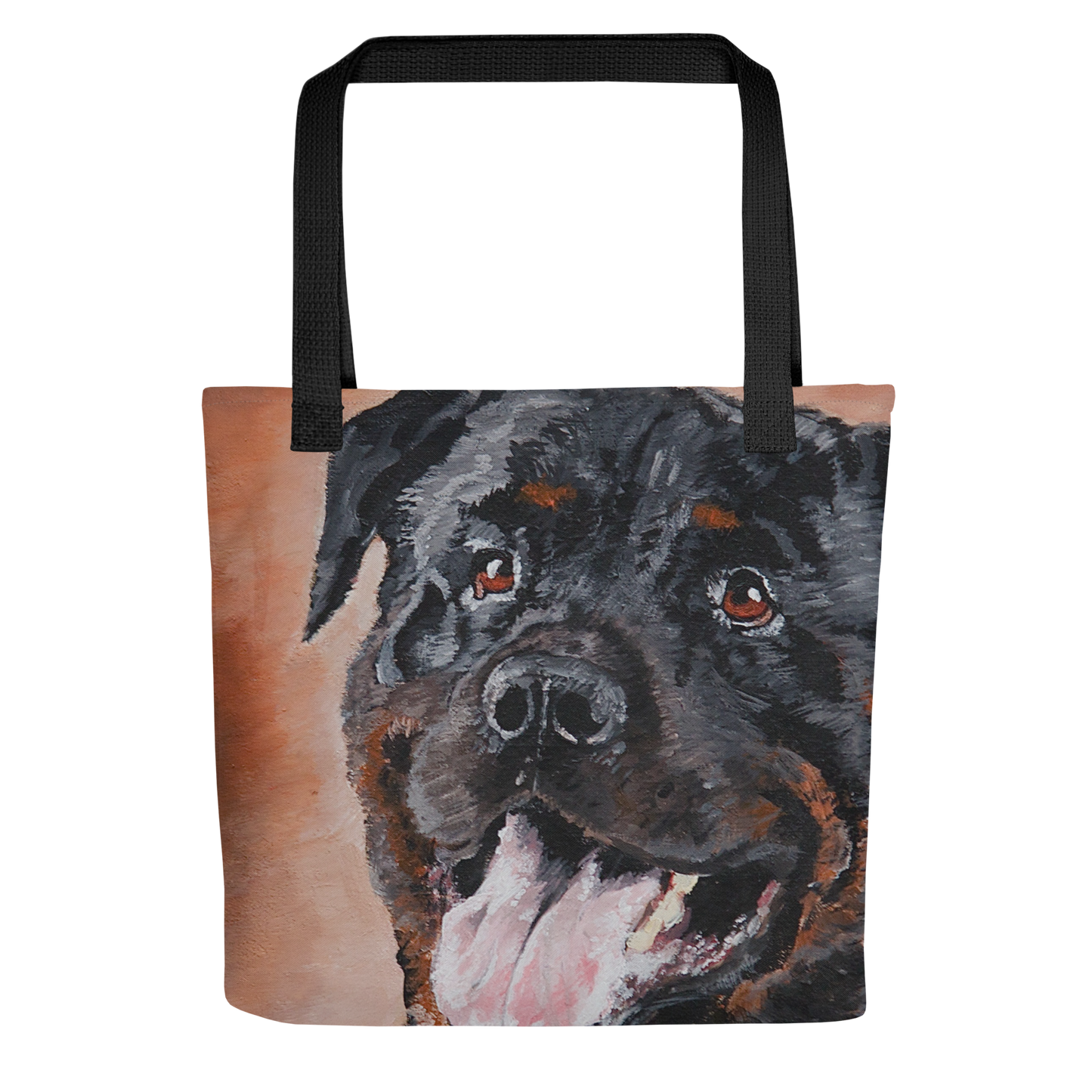 Tote bag with Rottweiler