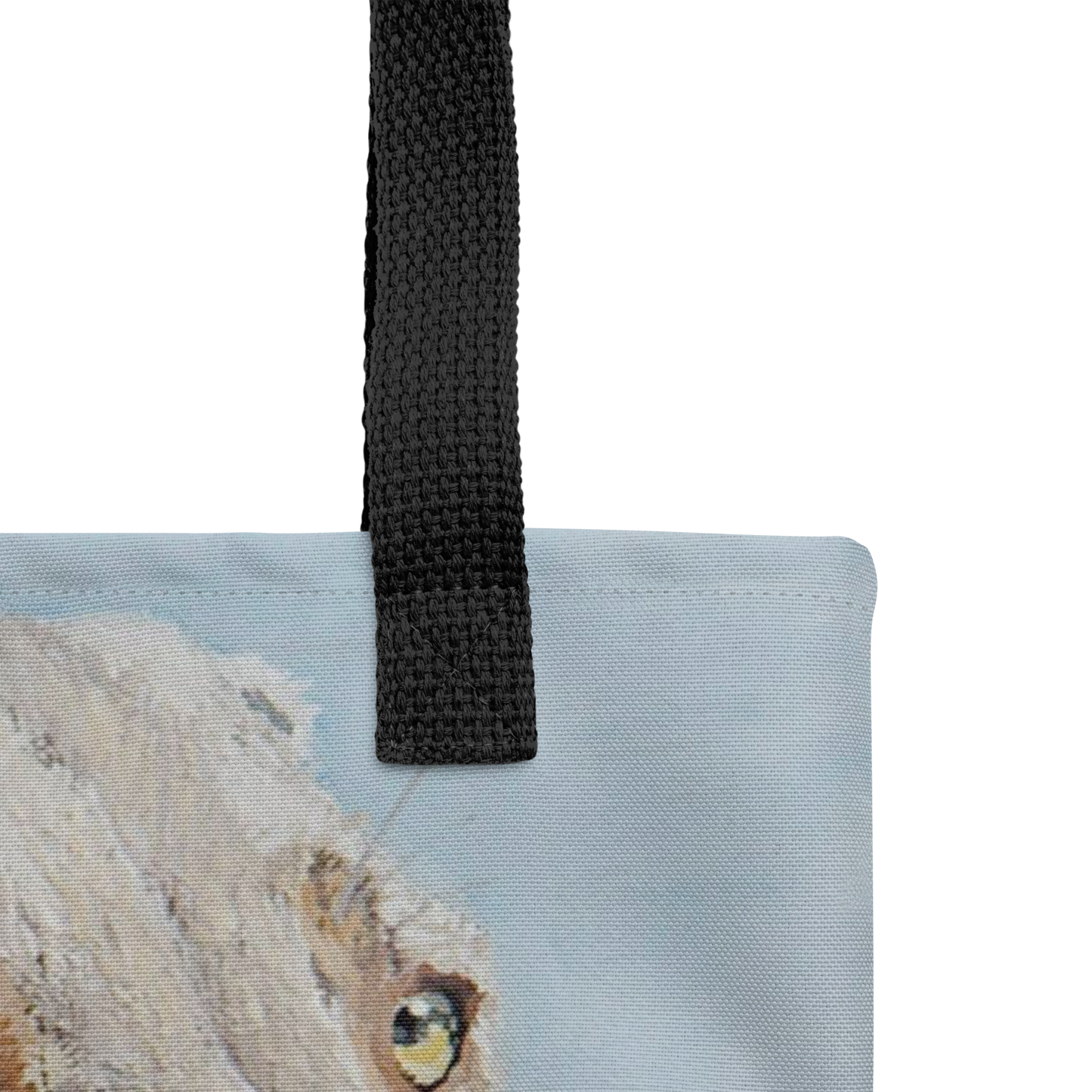 Tote bag with Weimaraner