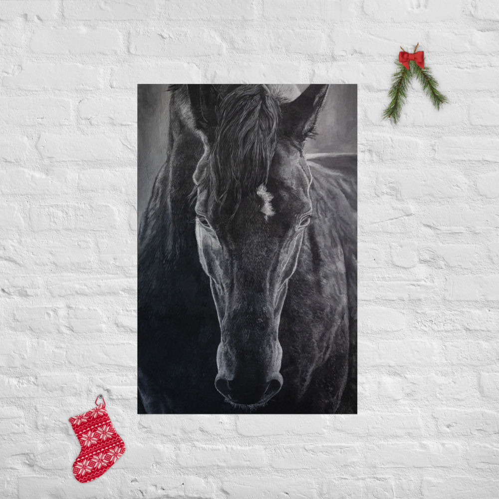 Poster Horse "Night"